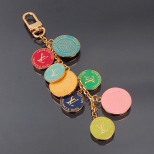 Globe Charm Key Ring