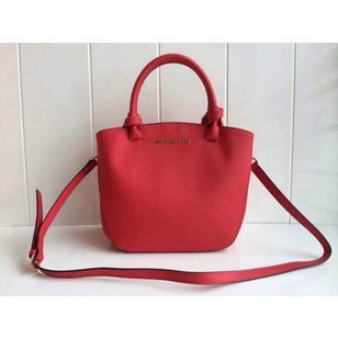 Leather top handle bag