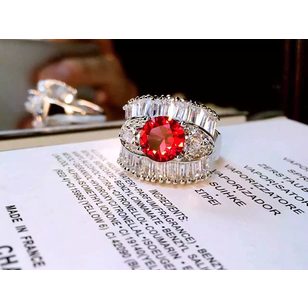 Red diamond ring