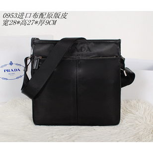 Nylon messenger bag