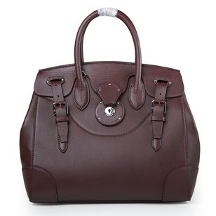 Leather handle bag