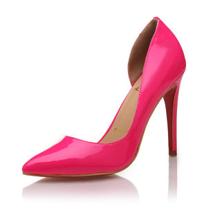 Fuchsia Patent Leather Pump