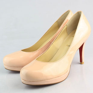 Pink Patent Leather Platform Pump