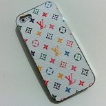 Louis Vuitton Monogram Multicolor Canvas iphone 5 Case Cover(Silver)