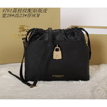 Burberry Leather drawstring cross-body bag