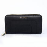 Bvlgari Black Leather Wallet