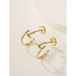 Cartier nails earrings