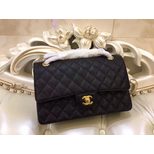 Chanel Top grade caviar leather flap bag