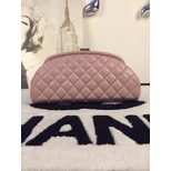 Chanel Lamb skin Leather Quilting Clutch