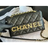 Chanel leather clutch