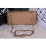 Chanel Original Leather Chain Edge Clutch