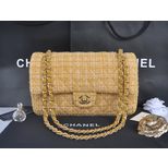 Chanel Tweed classic flap bag