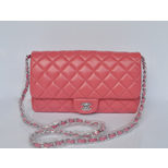 Chanel Pink Lamb Leather Flap Bag