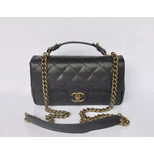 Chanel Black Caviar Leather Flap Bag