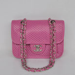 Chanel Leather Punching in the air Mini Flap Bag