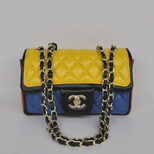 Chanel Multiple Color Leather Flap Bag