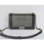 Chanel Black diamond flap bag