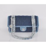 Chanel Washing denim flap bag