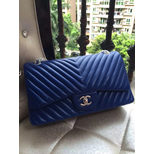 Chanel V quilting ORIGINAL Lambskin leather flap bag