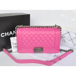 Chanel Ley Boy Quilting Original Lambskin Leather Flap Bag