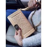 Chanel Original leather LEY BOY flap bag