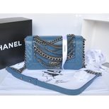 Chanel Metal chain flap bag