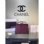 Chanel Quilting leather frame closure chain shoulder bag