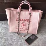 Chanel fabric tote