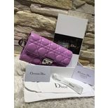 Dior Original lamb skin leather long wallet