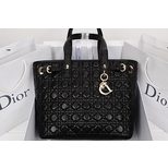 Dior Dior black leather handle bag