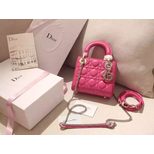 Dior Mini Lady Dior original lambskin leather