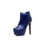 Dior Quilting leather platform pump short boots