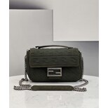 Fendi 3D FF Chain strap Baguette