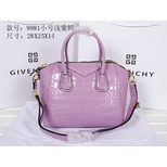 Givenchy Purple croco leather antigona handle bag