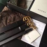 Gucci calfskin leather belt