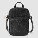 Gucci GG embossed mini bag 658553-1W3AN-1000