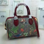 Gucci Tian GG Supreme small boston bag