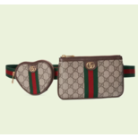 Gucci Ophidia GG heart utility belt