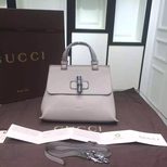 Gucci bamboo daily leather SMALL top handle bag