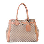 Gucci Gucci GG Running Large Tote With Double G Beige