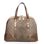 Gucci iple color double G fabric tote