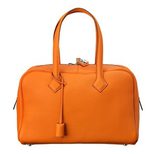 Hermes Victoria ii  Orange Taurillon Clemence Leather