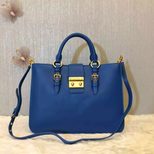 MIU MIU Original goat skin leather handle tote bag