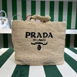 Prada Raffia tote