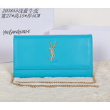 YSL metal chain shoulder strap clutch