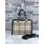 Horse check original leather chain tote bag