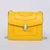 Bvlgari Yellow Leather Serpenti Snake Closure Medium Bag