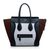 Mini Luggage Top Handle Tote Suede Leather