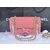 Chanel strip fabric original leather lining with pearl flap bag