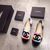 Chanel canvas with patent leather logo espadrilles loafers